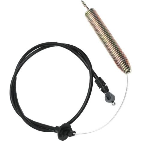 Câble d'Embrayage Tondeuse à Gazon en Acier Écologique pour Tracteur Tondeuse, Commande d'Embrayage Solide pour Plateau de Coupe Tout-Terrain (1/5)