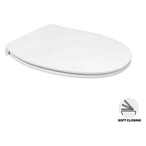 SEDILE KARLA IN ABS FLAT CON SOFT CLOSE Misura: Bianco