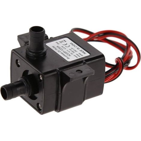 Mini pompe à eau CC 12 V 3,6 W pour aquarium fontaine musicale (1/2)