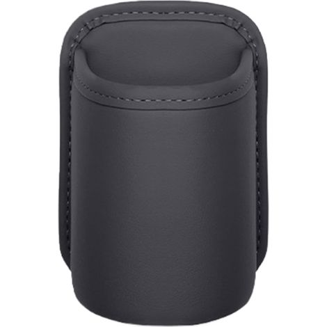 Portabevande per auto Portabicchieri per auto Borsa portaoggetti leggera e flessibile per sedile auto per snack, carte, chiavi e bevande, confezione da 2 (nero) (1/5)