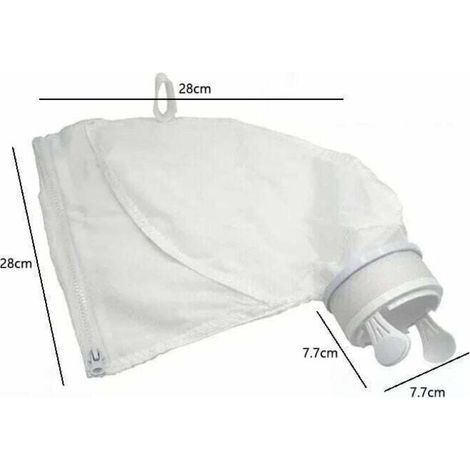 Lot de 2 Sac à Limon Adaptable Haute Qualité filtre de rechange Grande Capacité pour Polaris 280 ou 480 Robot Nettoyeur de Piscine (1/5)