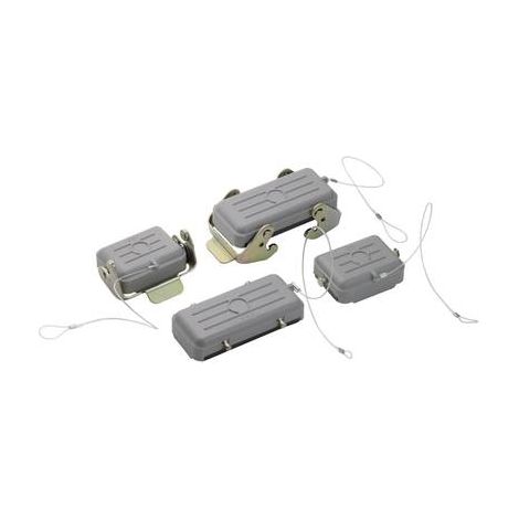 Coperchio di protezione con 4 bulloni per incasso, a zoccolo, connettore, cordoncino con capicorda serie H-B 24 H-B 24