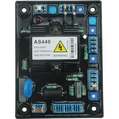 [MAI UTILIZZATO]Regolatore di tensione automatico AVR AS440 Regolatore del generatore Accessori per generatori Scheda regolatore di tensione Regolatore ESC (1/3)
