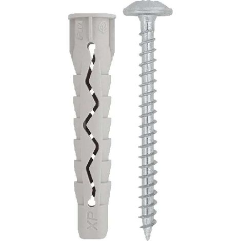 EBL-FM-XP Tassello univ. Nylon c/vite TBL c/collare 15pz/bl. 8X52/5