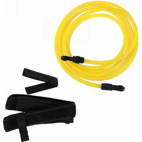 Cinturón de resistencia ajustable para entrenamiento de natación, elástico para adultos y niños, correa de ejercicio. (1/5)