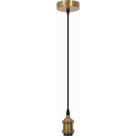 Naeve ALFA Plafonnier suspendu fin en laiton 1xE27 (1/5)