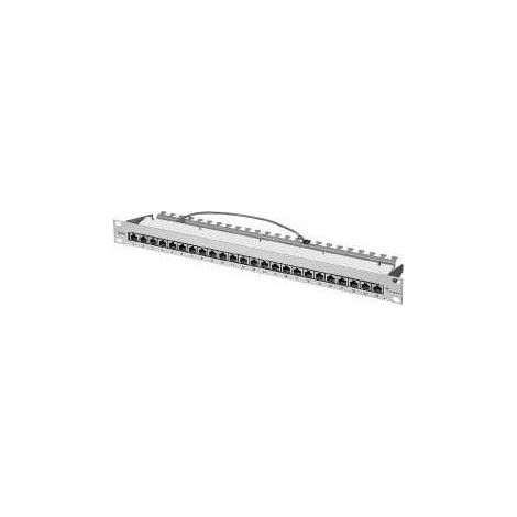 No-name Modularer Patchpanel Lichtgrau 24 RJ-45 Ports