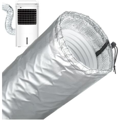 Housse De Protection Pour Tuyau De Climatisation, Protection Portable Pour Tuyau De Climatisation Isolation Pour Tuyaux De Climatiseur 150x15cm (1/4)