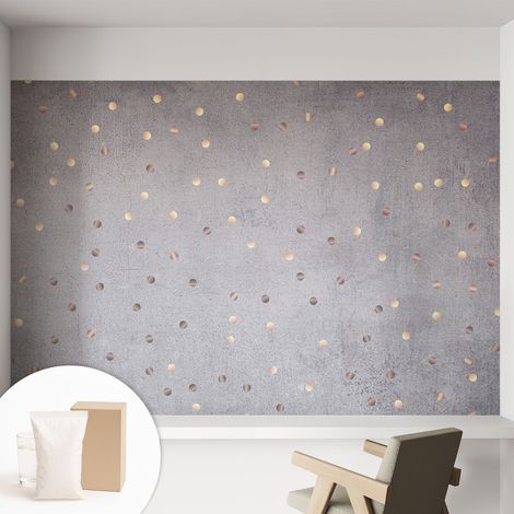 Carta Da Parati - Mural - Con Sala Da Pranzo - Camera Da Letto - Cameretta - Con Colla Gratuita punti simmetrici 152x104 cm (1/5)