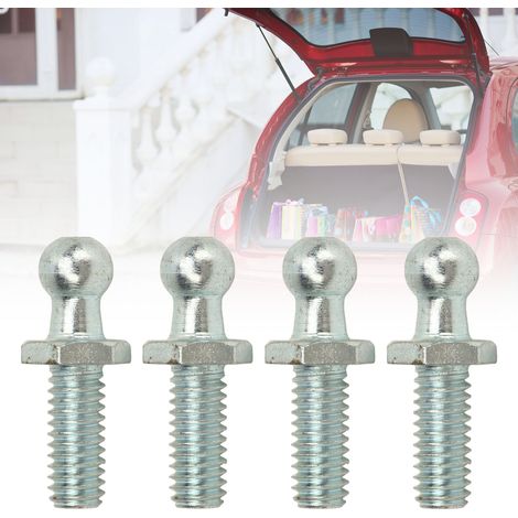 4 boulons à tête sphérique de 10 mm pour jambes de force automobiles avec visserie, filetage 5/16-18, 1/2 pouce. (1/5)