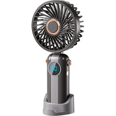 1 ventilateur portable - Noir élégant
