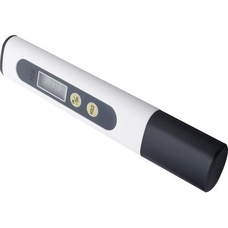 Medidor de TDS de 1 pieza, analizador digital de sal para piscinas de 1 a 9990 PPM, medidor de TDS, EC y temperatura, medidor digital de salinidad con resolución PPM (1/4)