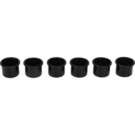36 Bougeoirs Noirs Ronds en Aluminium Vide, Pots à Bougies DIY pour Fabrication de Bougies, Rangement et Cadeaux (1/5)