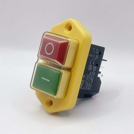 Interruttore integrato - Interruttore a potenziale zero YH02-A da 220 V con sgancio per sottotensione e contatto bobina - Interruttore modulare a due vie (inserto a 5 pin) (1/4)