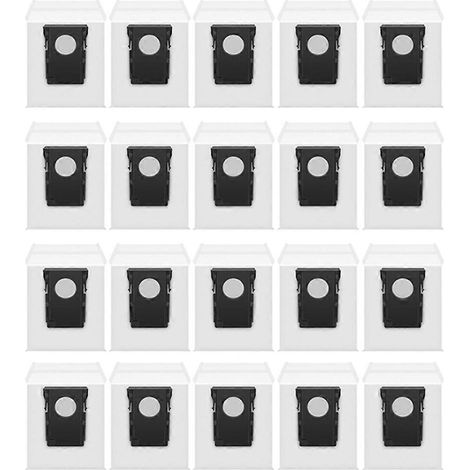 Pièce détachée Sac à poussière pour Eureka J20 / Midea W20/W20 PRO Robot Aspirateur Accessoires 20PCS (1/5)