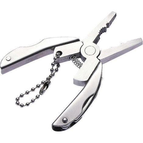 Mini pince multifonction, marteau en acier inoxydable, outil de poche pliable, scarabée d'extérieur (1/2)