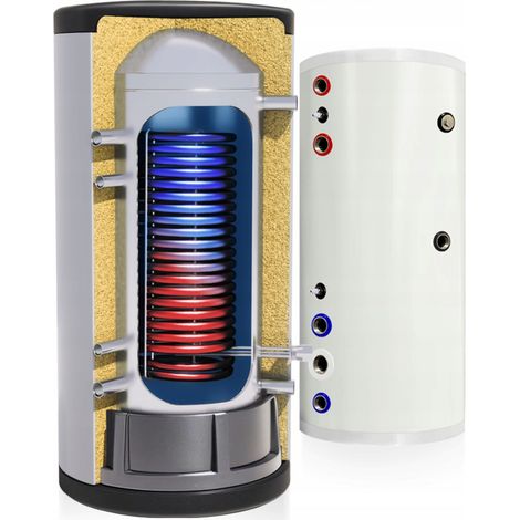 Warmwasserspeicher 500 L – Edelstahl – Wärmetauscher 4 m² – Boiler (1/3)