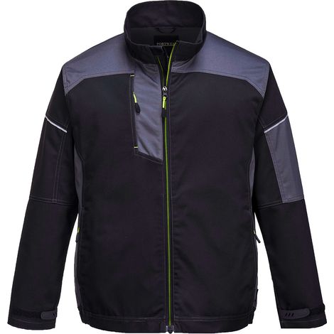 Veste De Travail Pw3 Couleur : Noir/ Zoom Gris Taille M - Portwest (1/6)