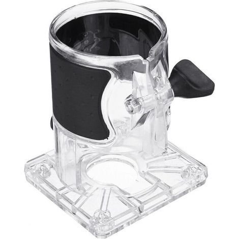 Base de machine de coupe du bois pour Makita RT0701C Worx WU601 (1/4)