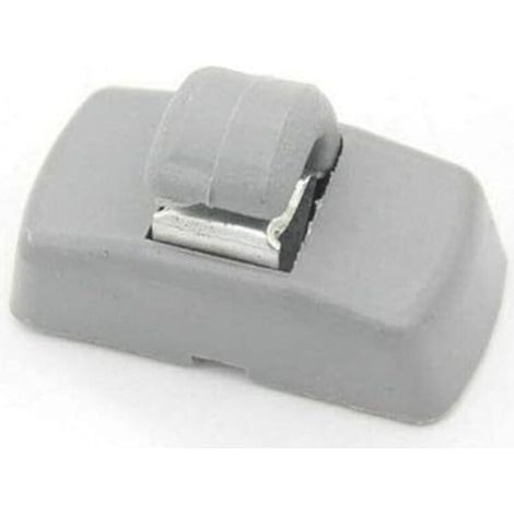 Supporto per aletta parasole, 3B0857561, supporto a gancio, due pezzi (grigio) (4,22,1 cm) (1/4)