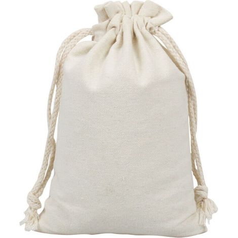20 Petit Pochon Tissu,Sac Coton Sachet Tissu Pochon Bijoux Lin,Sacs en Tissu Sac Toile De Jute Pochette Tissu Cordon,Sac Cafe Sac Tissu Cadeau Sachet Reutilisable 13 x 18 cm
