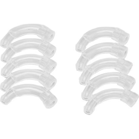10 Ohrhaken für Hinter-dem-Ohr-Hörgeräte, Ersatzteile für Hörgeräte, professionelle Ohrhaken, 10er-Packung (1/5)