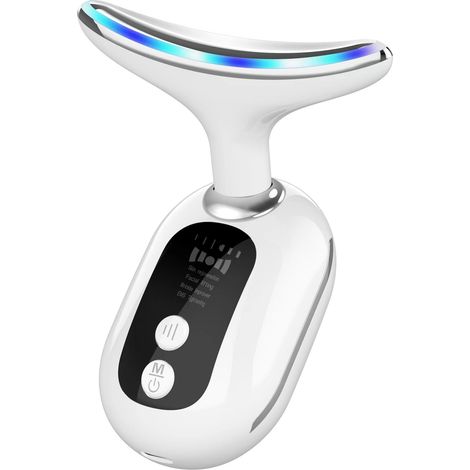 Appareil de massage visage et cou, 3 modes réglables, cadeau idéal pour la fête des mères (1/5)