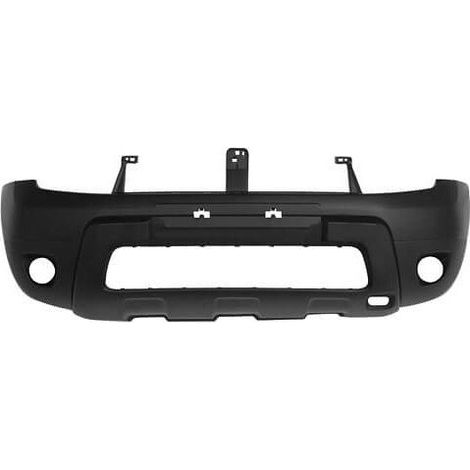 Pare-choc avant noir avec trous anti-brouillards Dacia Duster 2010-2018
