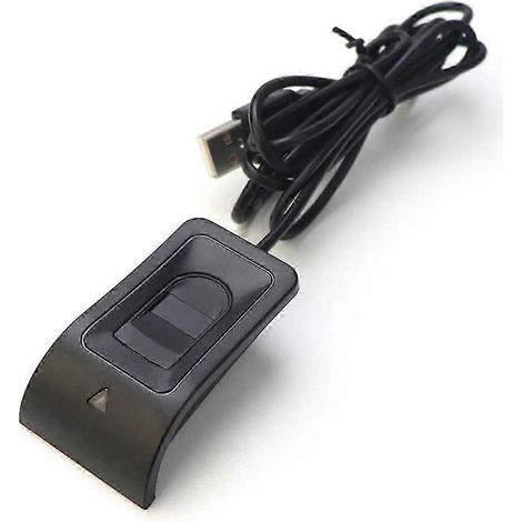 USB-Fingerabdruckleser für Windows 10/11 – Sichere Verbindung mit Hello Biometrics – Schwarz