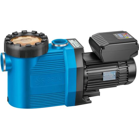 Pompe piscine à vitesse variable 1,6 HP – Débit 4 à 24 m³/h – Monobloc avec préfiltre – Connexion 2"/1,5" – Speck