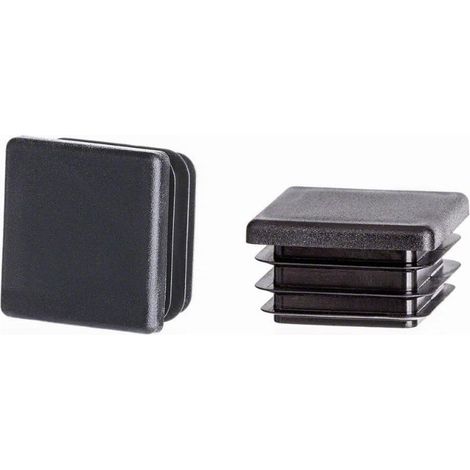 Paire de bouchon noir GOETTGENS pour poteau technique P432 - BP300 (1/2)