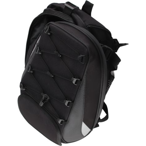Sacoche de selle arrière de moto double usage, étanche, pour casque ou autre. Sacoche arrière pour selle, casque ou autre. (1/5)