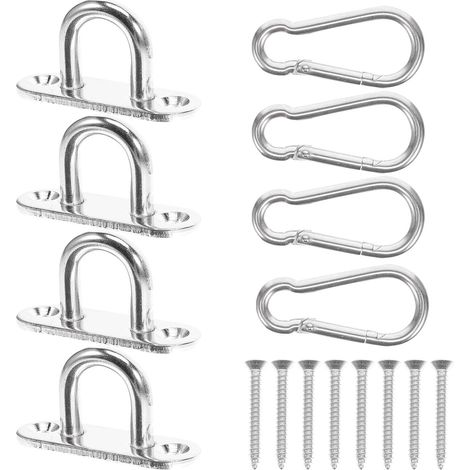 Œillet de fixation - inox - à œillet - pour maison et garage (1/5)