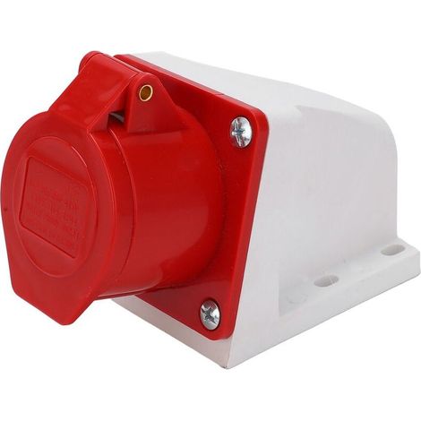 Connecteur d'alimentation industriel triphasé 380415V, 4 broches, 16a, prise industrielle étanche (3P + E)-Crezuo (1/5)