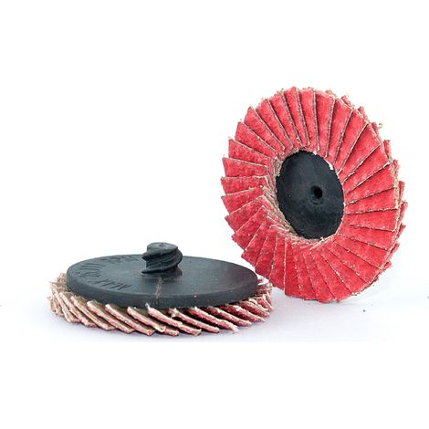 Mini Lamellari Ceramici FQD D.50 gr.80 - Abrasivo Ceramico - Rosver - 10 pz