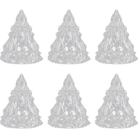Lampe d'ambiance LED sans flamme, mini lampe en cristal pour salon, maison, bureau, cadeau B (1/5)