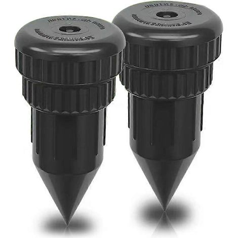 Lot de 2 boîtes à clés factices avec arroseur automatique, cache-clés et coffre-fort étanche, protection contre la terre et la pluie du jardin. (1/5)