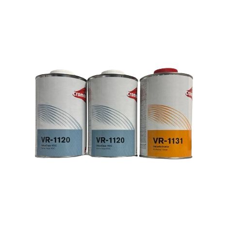 CROMAX VR1120 LITRI 2 KIT TRASPARENTE PRONTO ALL'USO