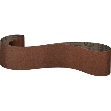Schleifband LS 309 X L.950mm B.100mm K.80 f.HO/MET Korund KLINGSPOR (1/4)