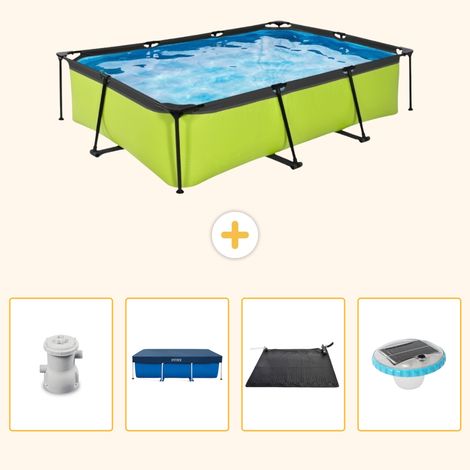 Exit-toys Piscine Exit Rectangulaire - 300x200x65 cm - 5-pièces S328 (1/5)