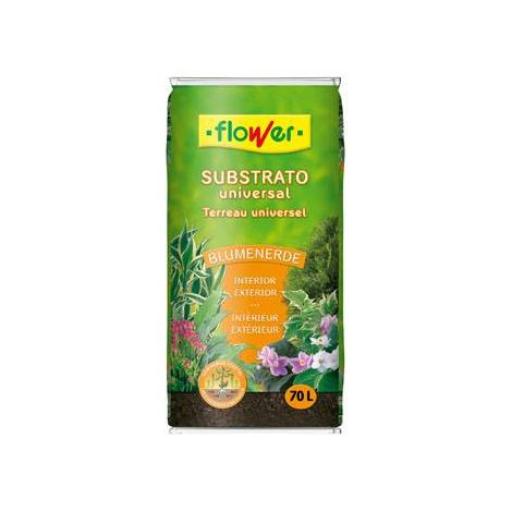 FPLUS sustrato universal flower 70 lts , SUBSTRATO UNIVERSAL BLUMENERDE
El Substrato Universal Blumenerde de FLOWER es perfecto para la plantación de plantas con flor, sobre todo l