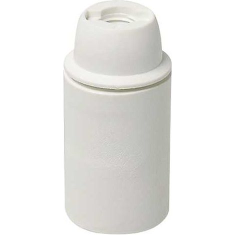 02121.B Portalámpara E14 M10X1 Cm/Liso Blanco