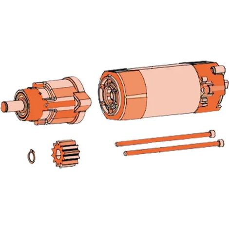 faac pièce détachée groupe moteur complet r180/280 63000366 (1/2)
