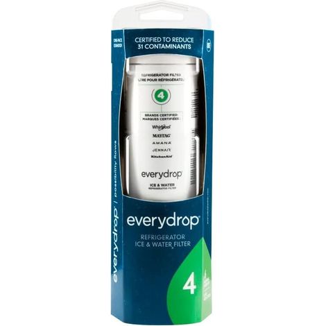 Filtre à eau et à glace Everydrop de Whirlpool pour réfrigérateur 4, EDR4RXD1 (1/5)