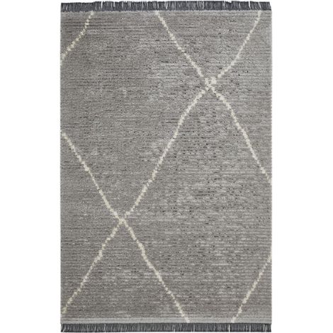 LUXOR Living Teppich Ovada hellgrau, 120 x 170 cm modische Teppiche (1/3)