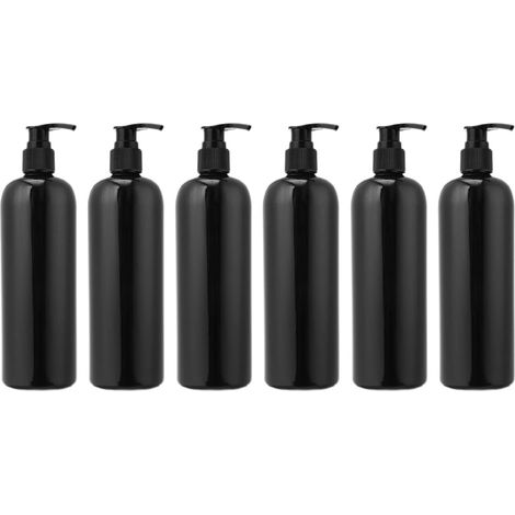 Plastic Lotion Dispensers 500ml Set of 6 Bottles Easy to (1/5)