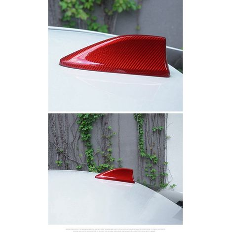 Carbon fiber roof antenna cover and shark fin trim cover for 2022 Subaru BRZ GR86 (1/4)