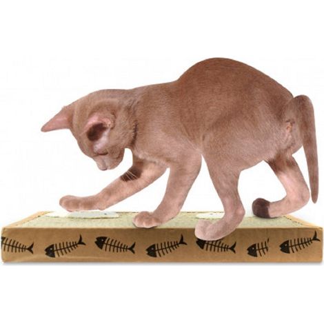 Tiragraffi Nobleza Per Gatti Cartone Profumato 38.2 X 23 X 4 Cm Fishing Box (1/5)