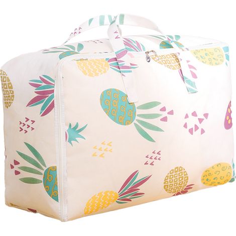 Sac De Rangement En Toile - Respirant Et Robuste - Pour Literie Et Vêtements - 1 Pièce (1/5)