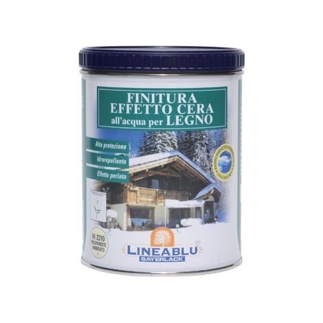Finitura all'acqua effetto cera per legno - Colore: Trasparente - Specifiche: HI 2311 ml 750 (1/4)